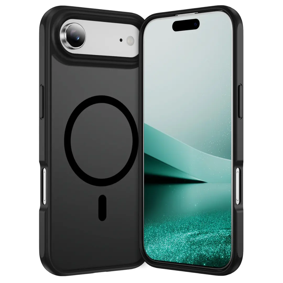iPhone 17 Air Magsafe Cam Smoke Twotone Case Black